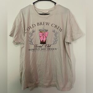 SOLD! Simply Southern Coffee T-Shirt